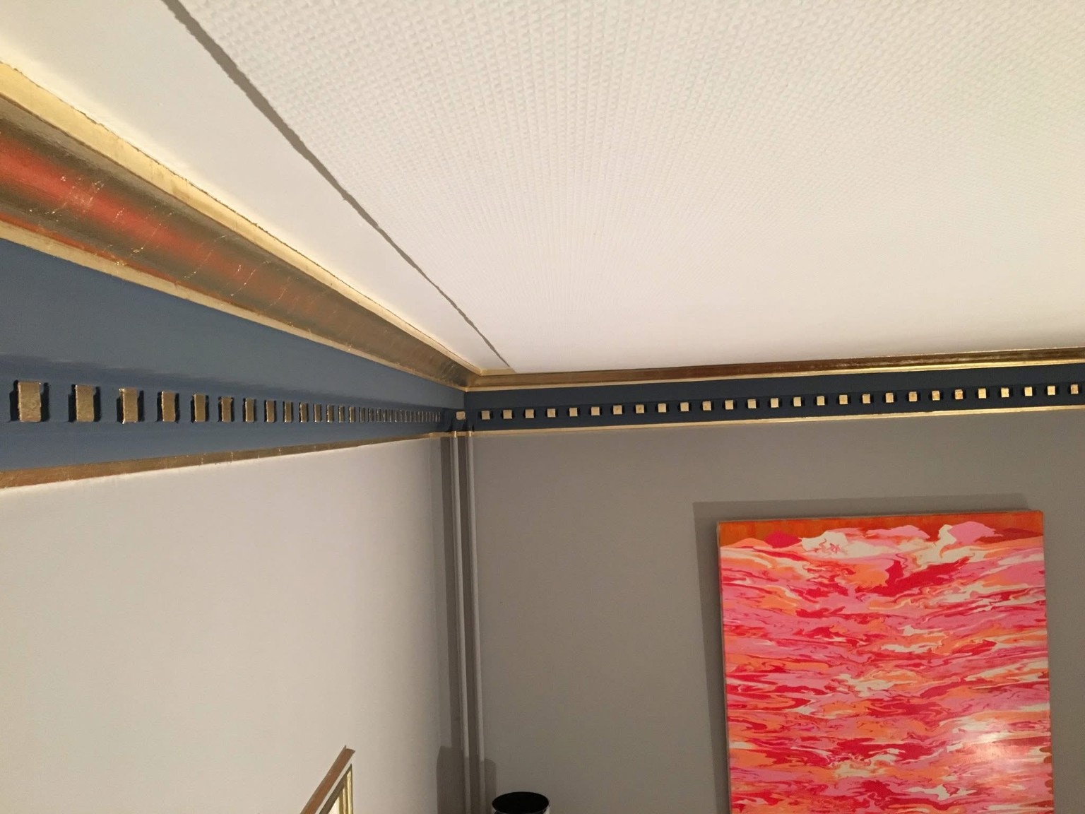 Réalisation Lopicolor - dorure à la feuille